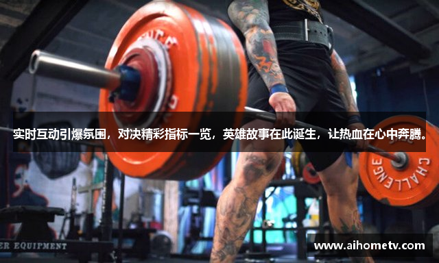 实时互动引爆氛围，对决精彩指标一览，英雄故事在此诞生，让热血在心中奔腾。